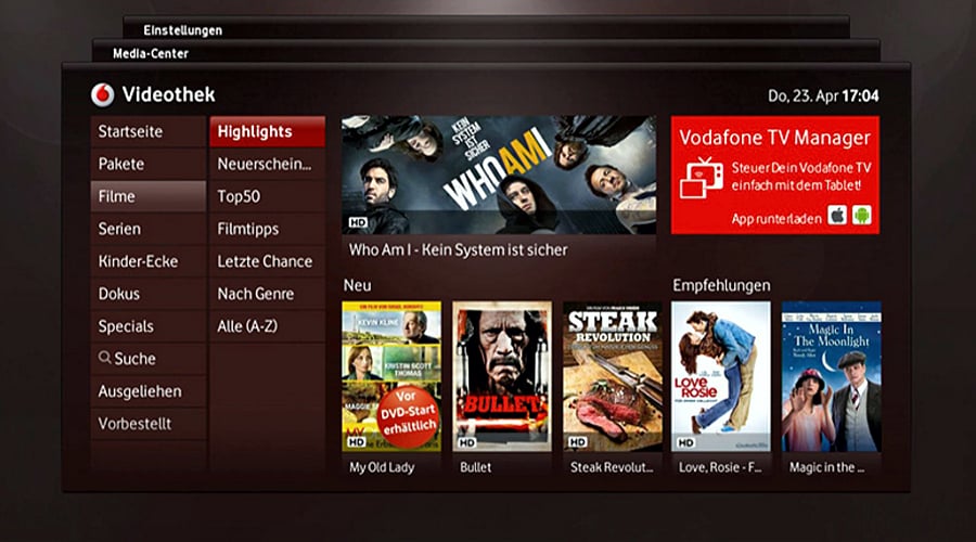 Fritz!Box 7490 - videotéka