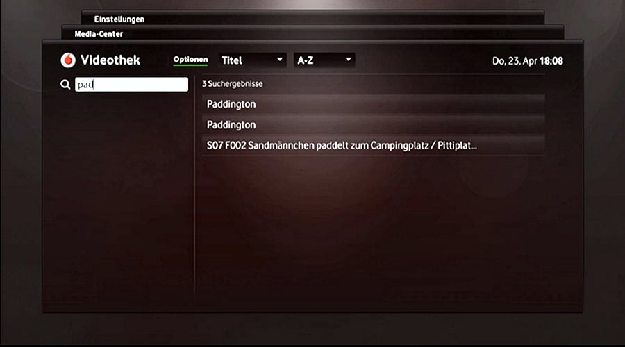 Fritz!Box 7490 - videotéka