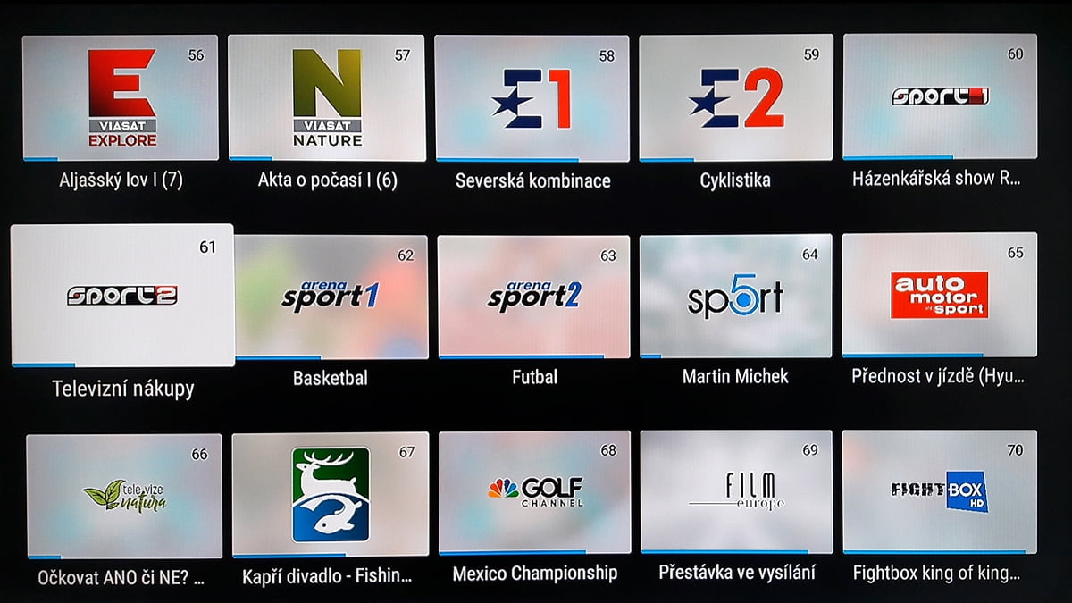 SledováníTV - aktuální programová nabídka