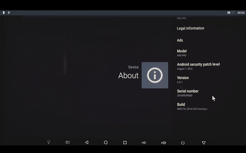 Uživatelské prostředí boxů H 96 Pro a R-Box Pro