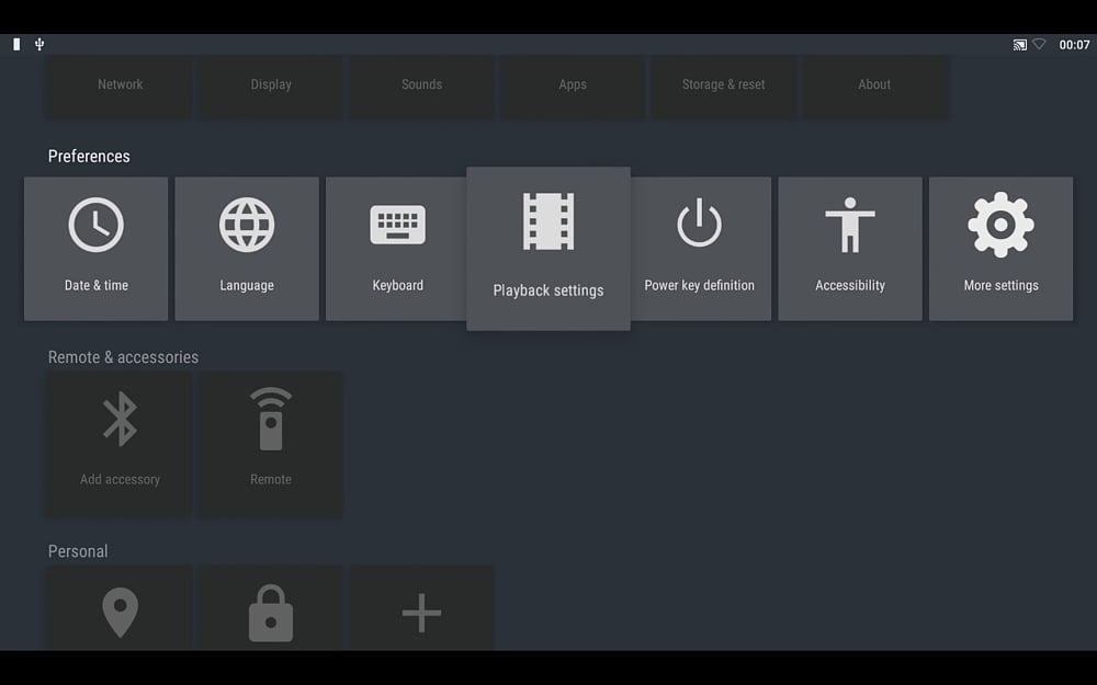 Uživatelské prostředí boxů H 96 Pro a R-Box Pro