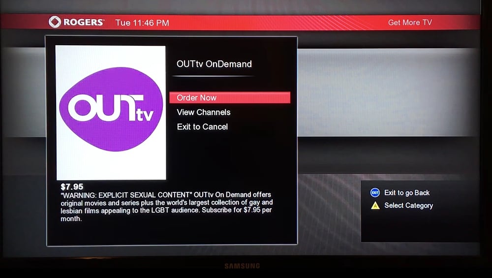 Vyhledávání obsahu a Mini Guide