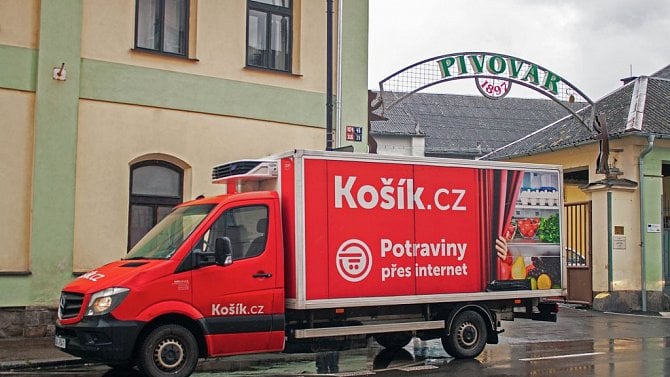 košík.cz rozvoz
