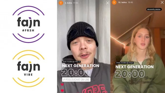 Online projekty Fajn rádia