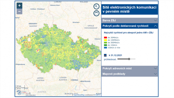 Mapa internetu