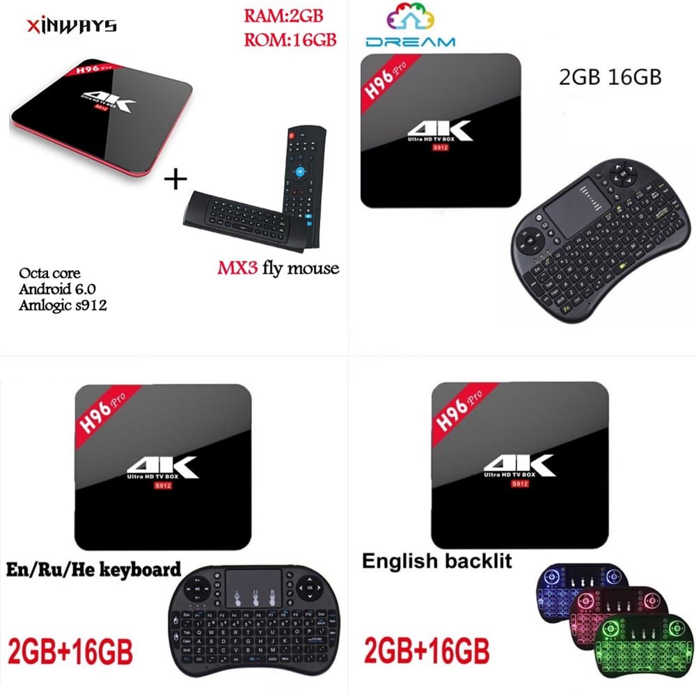 H 96 Pro + různé příplatkové periférie