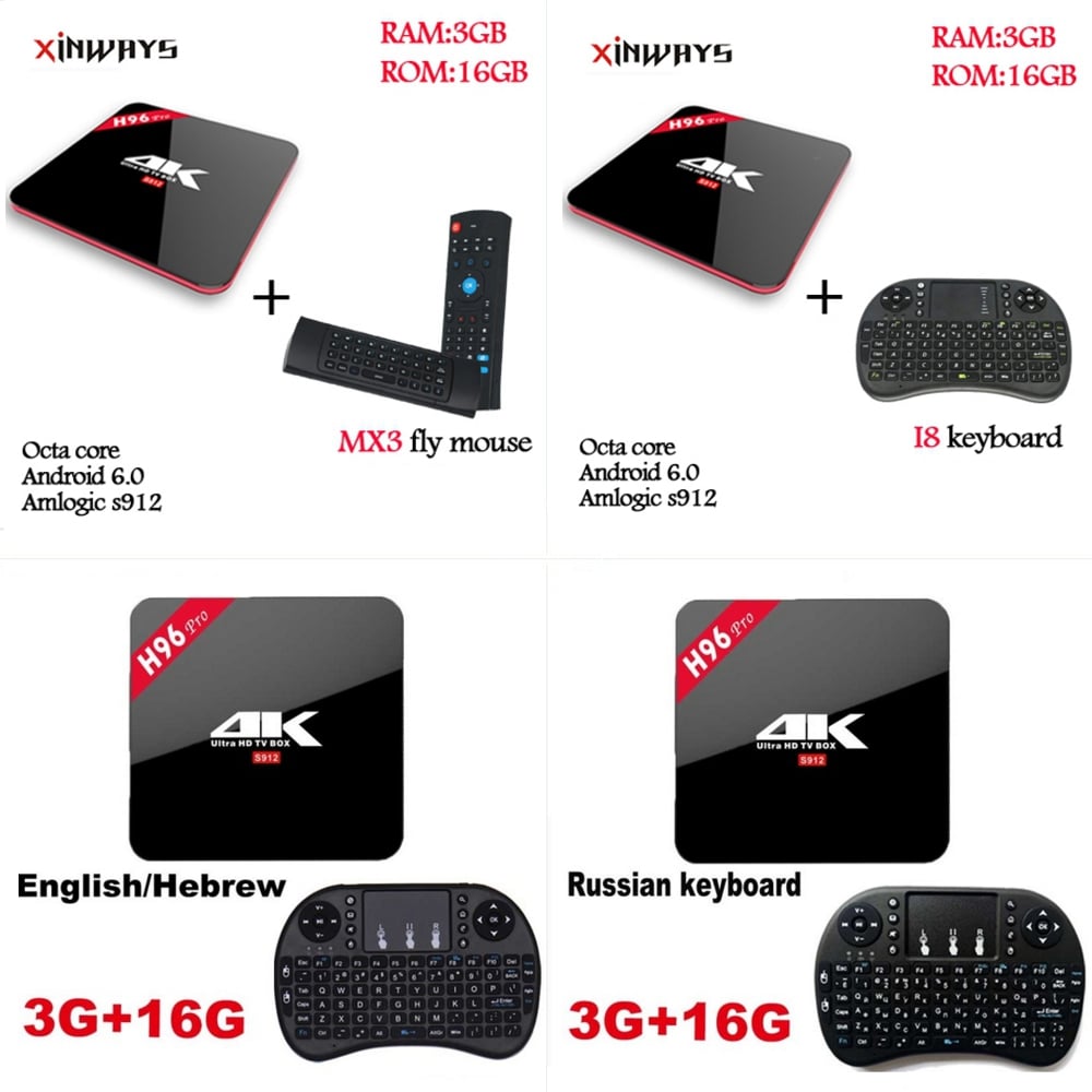 H 96 Pro + různé příplatkové periférie