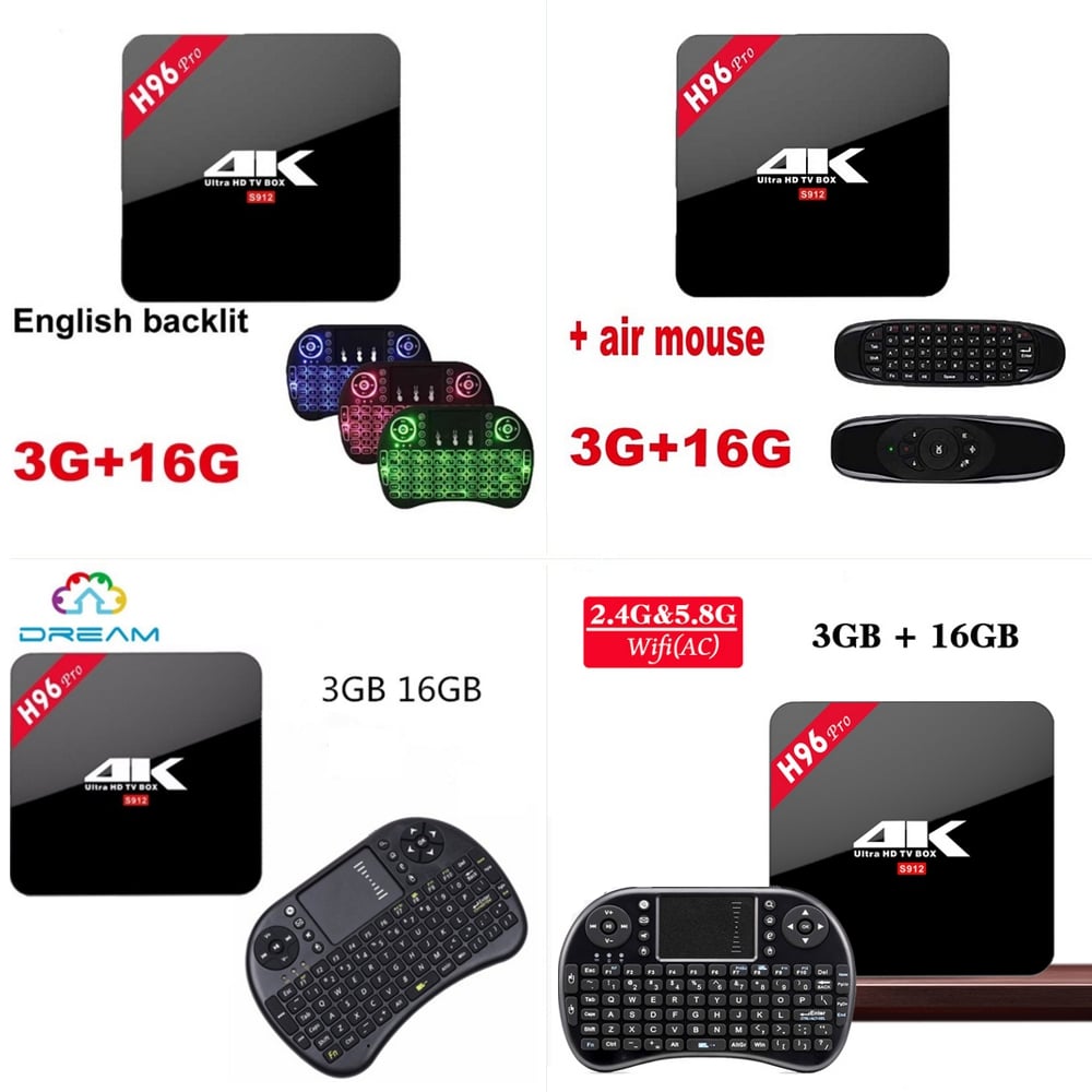 H 96 Pro + různé příplatkové periférie