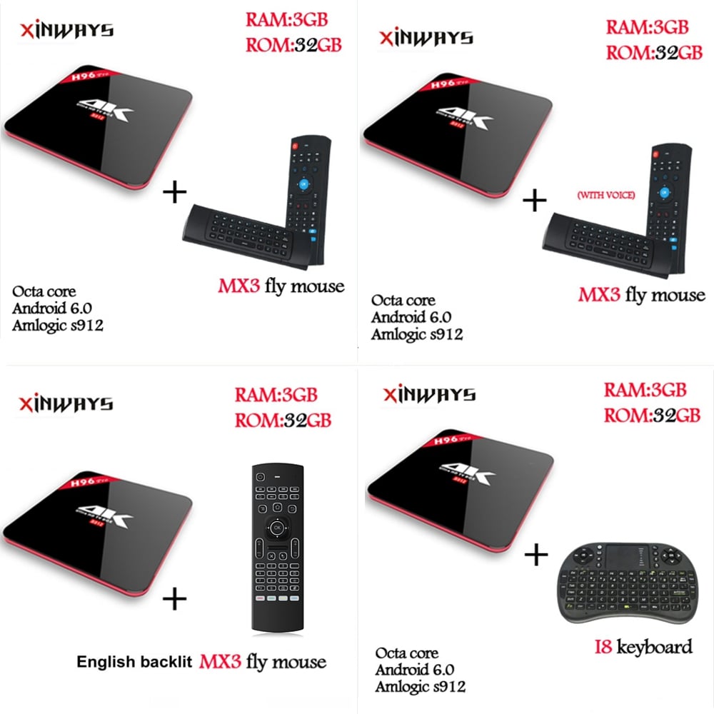 H 96 Pro + různé příplatkové periférie