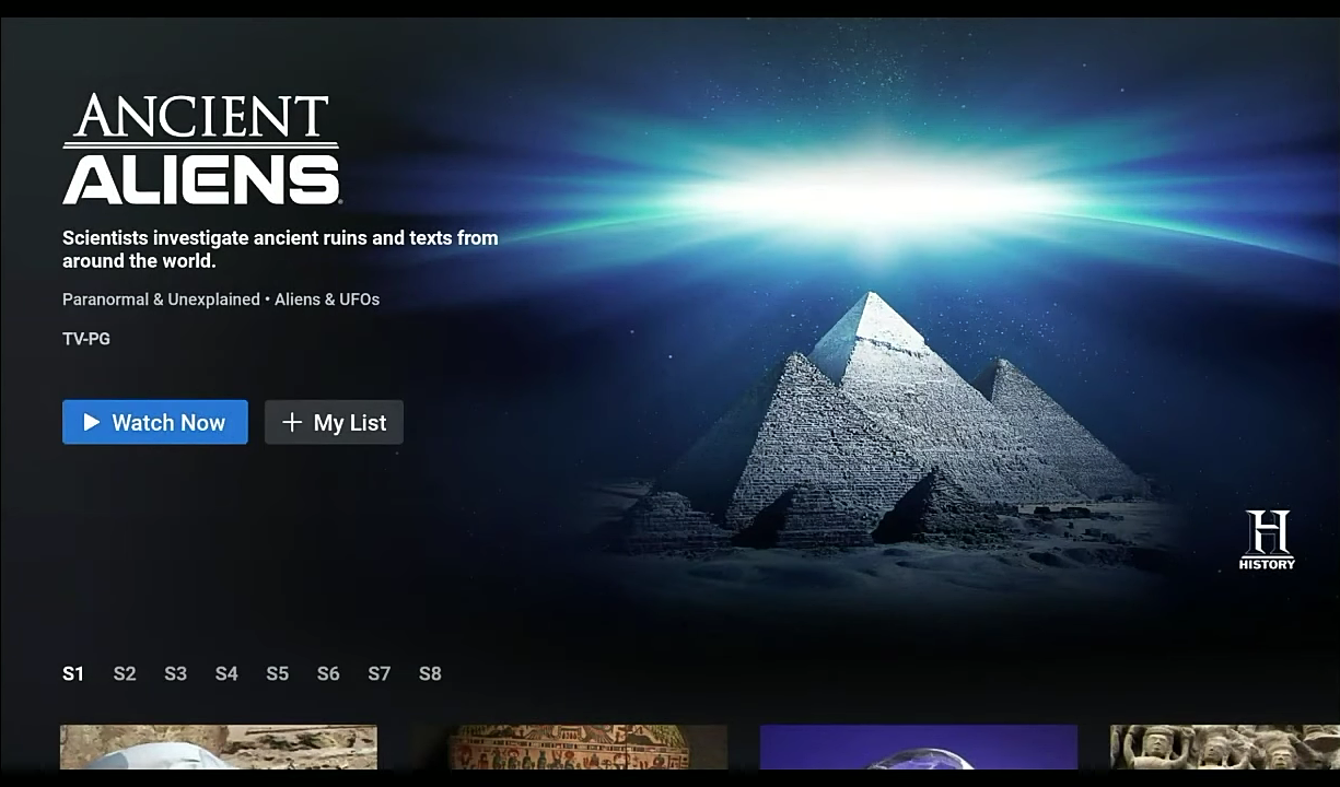 Uživatelské prostředí Discovery+