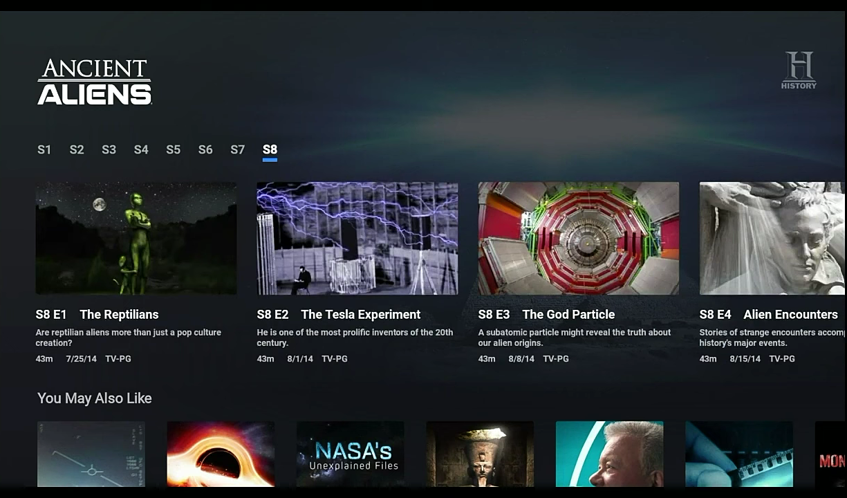 Uživatelské prostředí Discovery+