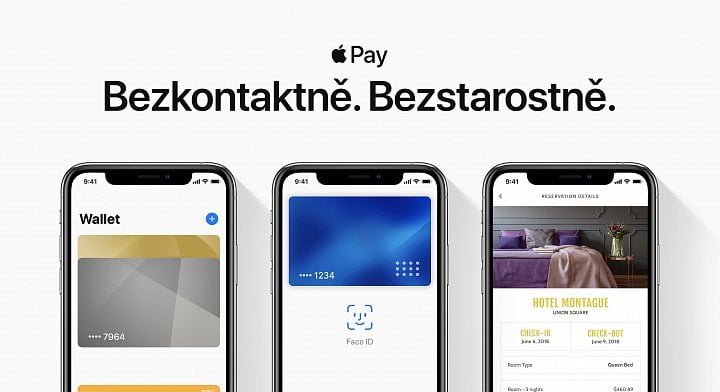 Apple Pay funguje od 19. února 2019 i v České republice