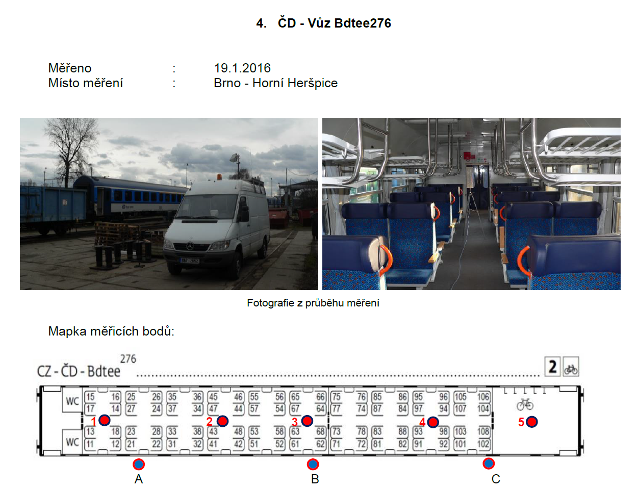 Starší vagóny přitom signál podle analýzy ČTÚ tlumí o něco méně. Tento typ například vyšel z měření o poznání lépe, než zmodernizované nebo nové vozy...