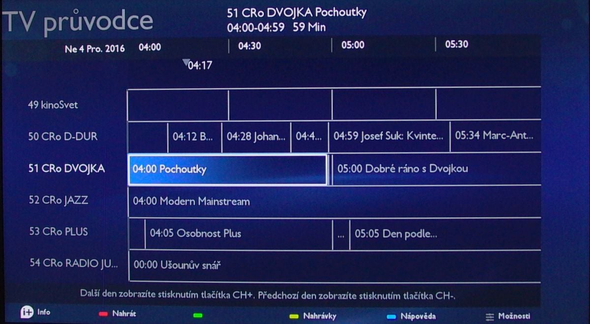 Philips 24PFS5231 – EPG