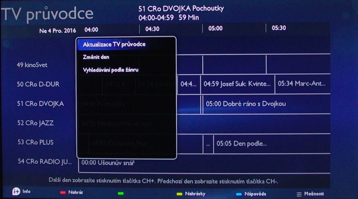 Philips 24PFS5231 – EPG