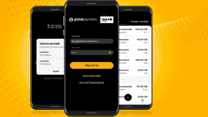 Global Payments aplikace