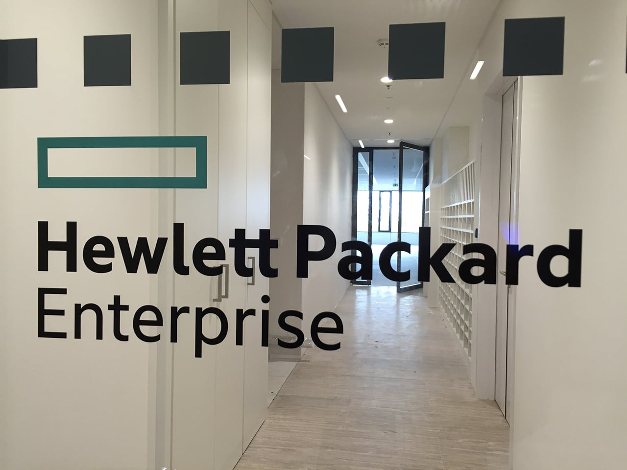 Hewlett Packard Enterprise.