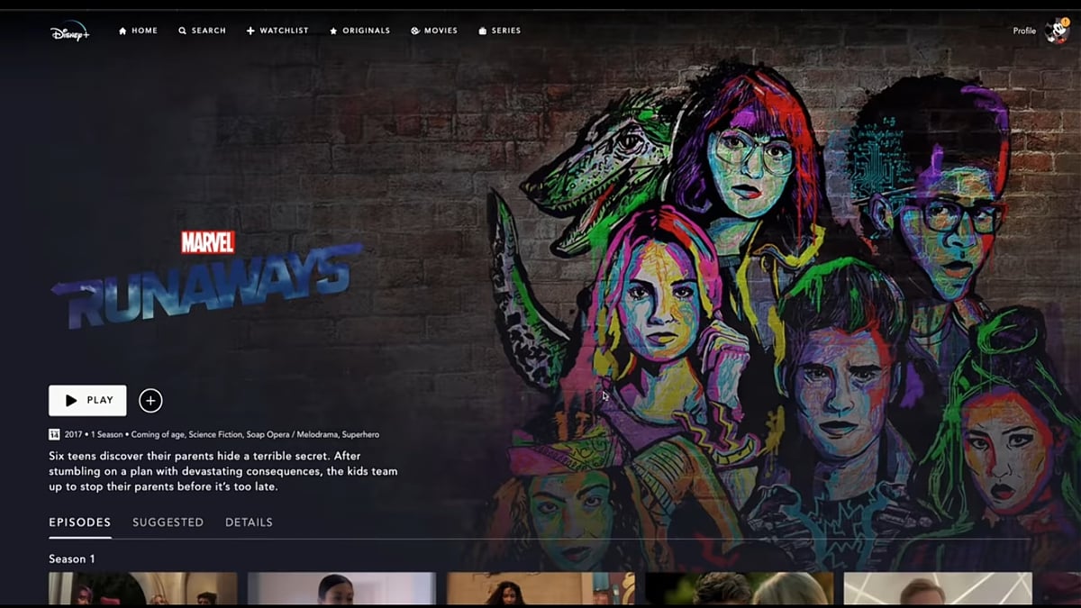 Produkce Marvel v Disney+