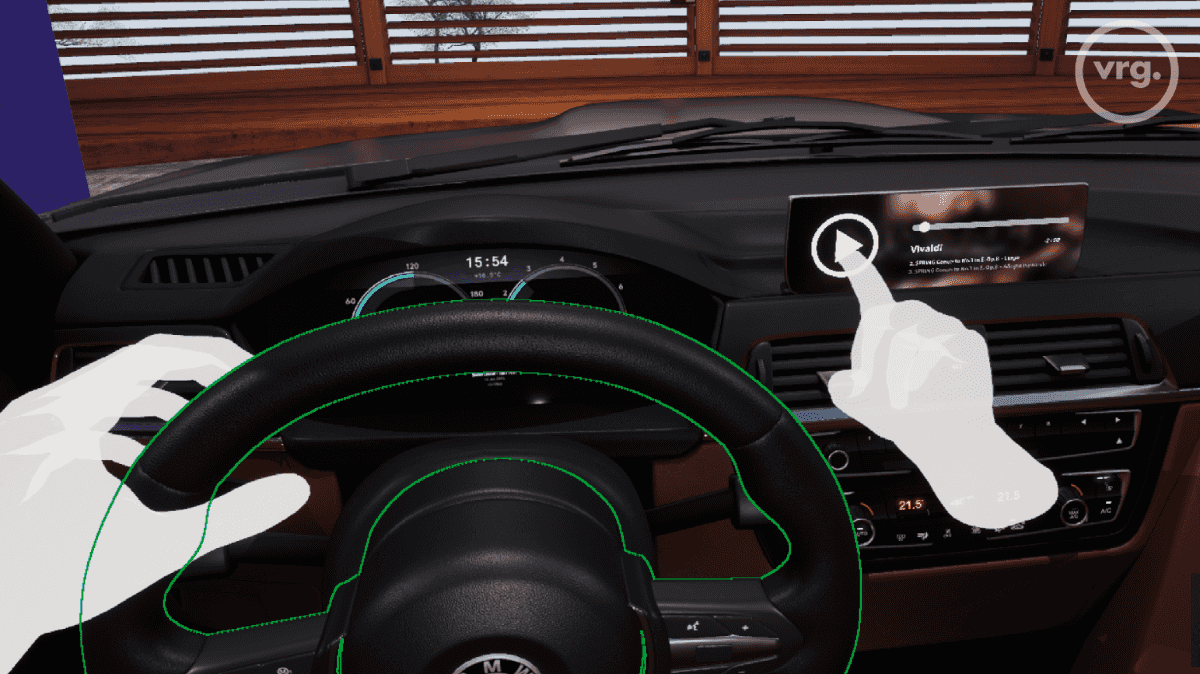 Propojení českých brýlí VRHero a pohybového ovládání Leap Motion