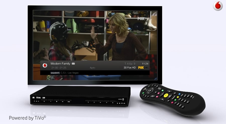 Vodafone Španělsko - EPG a Info