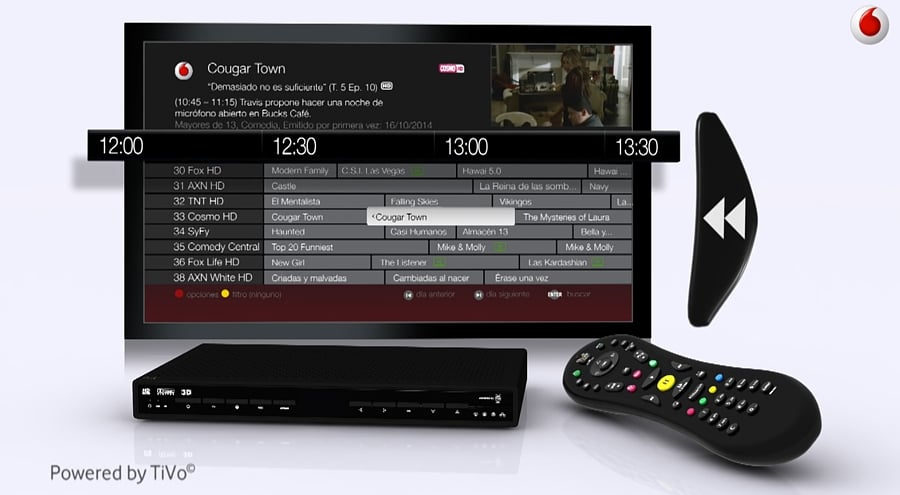 Vodafone Španělsko - EPG a Info