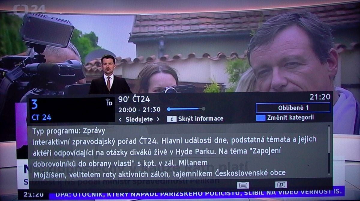 Panasonic TX-32ES600 - EPG