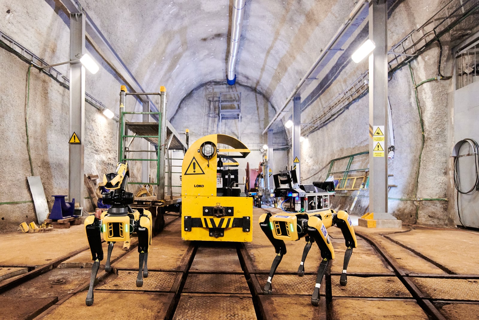 Spot od Boston Dynamics a ČVUT v pražských kolektorech