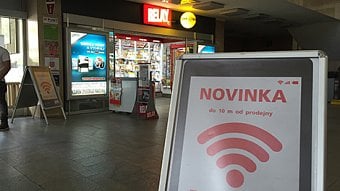 Wi-Fi zdarma v trafikách Relay.