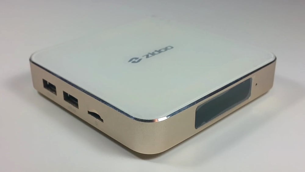 Zidoo H6 Pro  - foto dodávaného přístroje