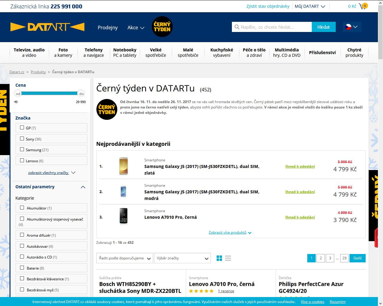 Datart - Black Friday 2017