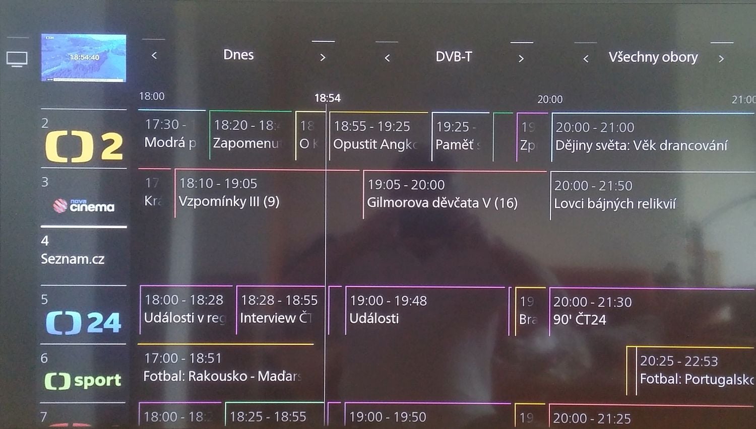 Loewe One 40 - EPG