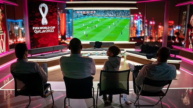 MS ve fotbale Katar, studio TV Nova