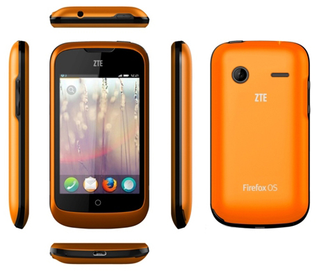 ZTE One v provedení oranžovém