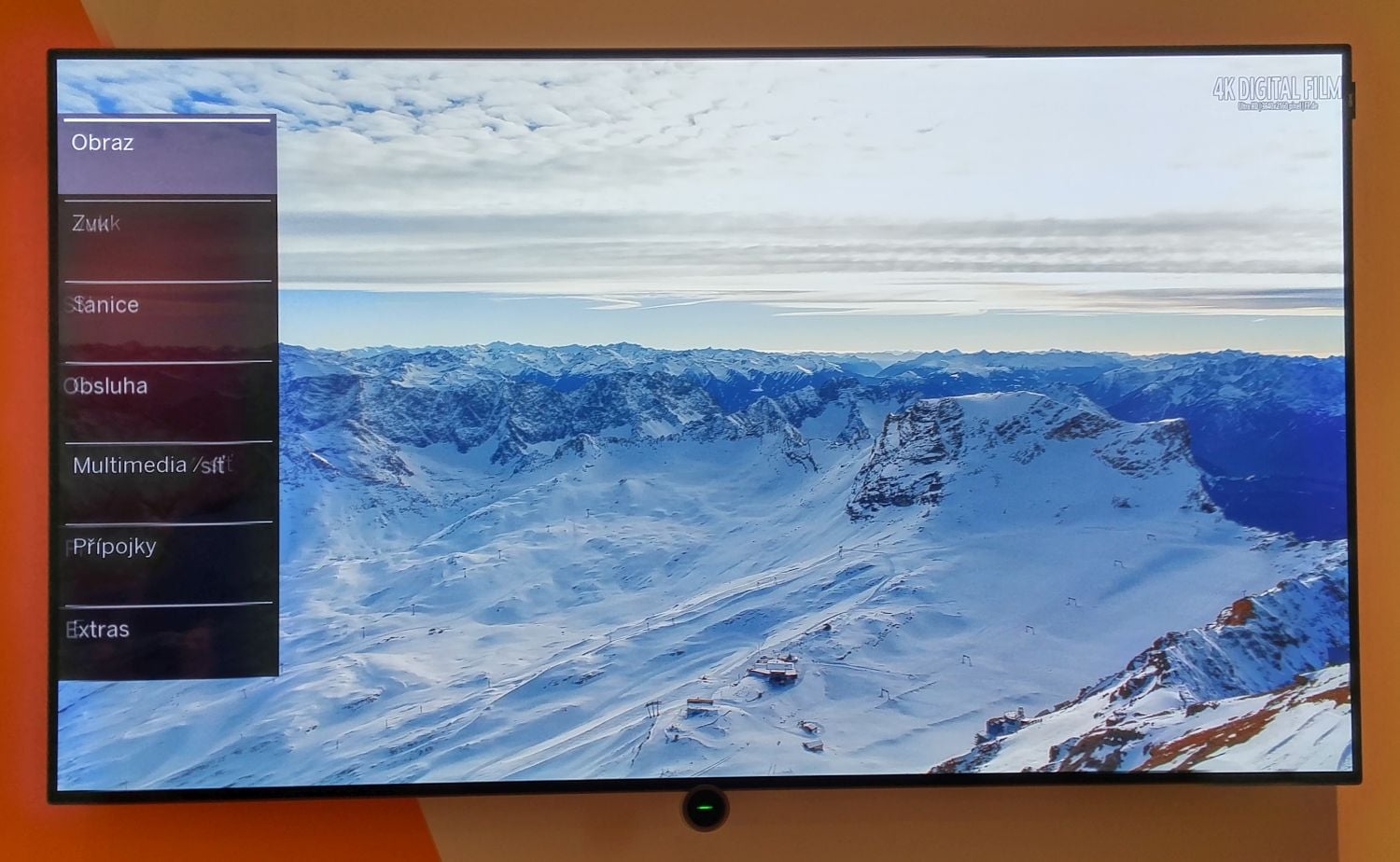 Loewe Bild 7 - menu nastavení