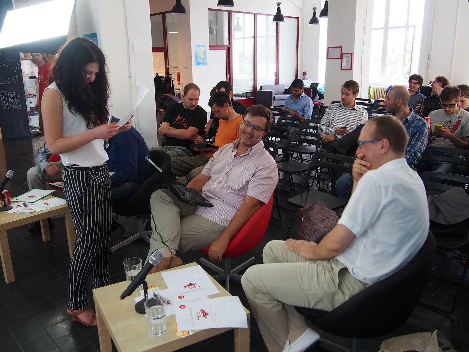 Marina Hramkova s porotci