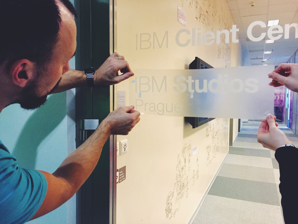 IBM Studios v Praze.