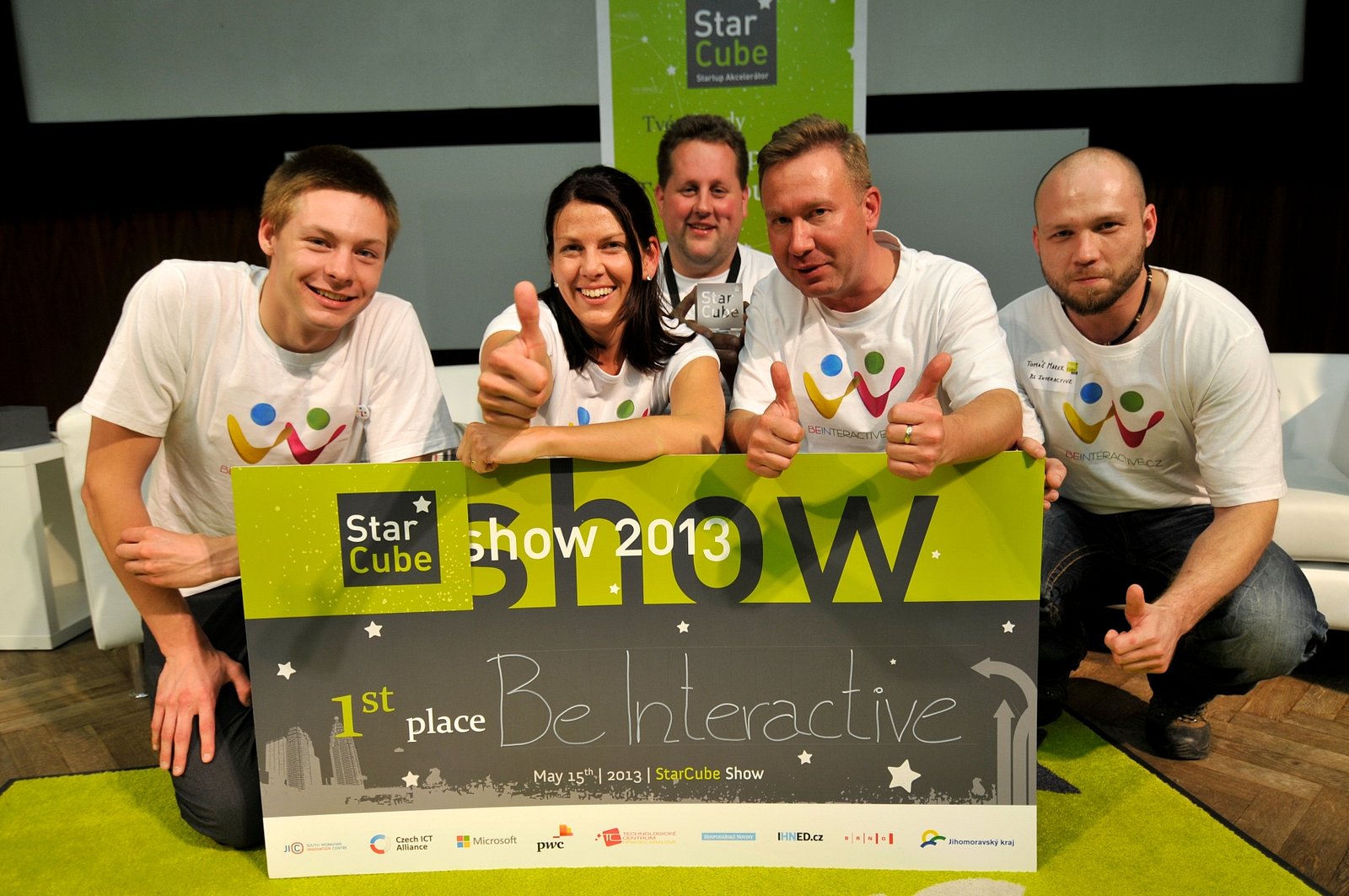 Vítězný tým Be Interactive