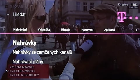 T-Mobile TV GUI