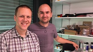 Miroslav Bezdička (vlevo) a Pavel Zima
