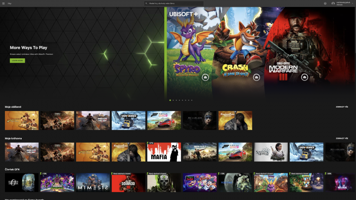 Hraní v 5K rozlišení přes GeForce Now