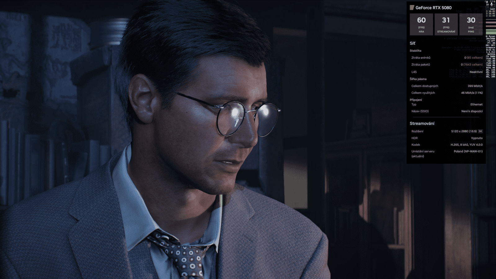Hraní v 5K rozlišení přes GeForce Now