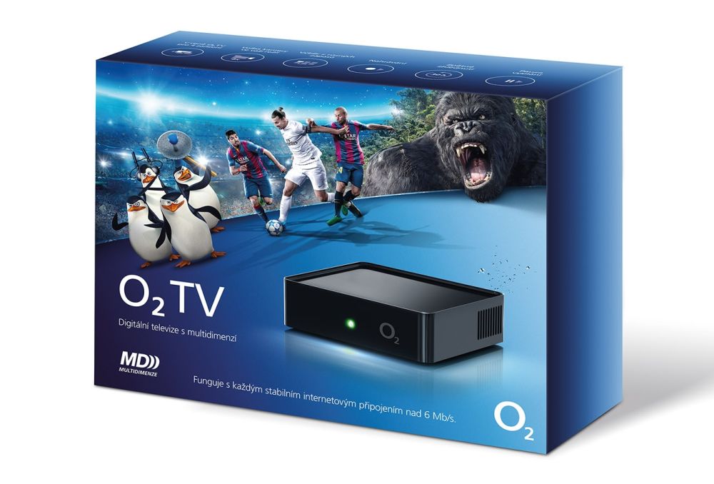 Na krabici O2 TV Air M neuvidíte. Je shodná i pro další službu.