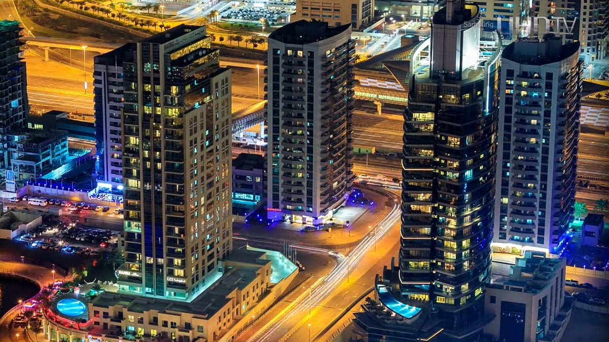Ukázka přehrávání na HK1 Mini+ (Dubaj ve 4K)