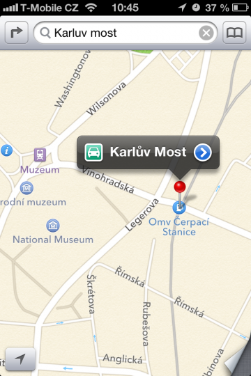 iOS6 - Karlův most