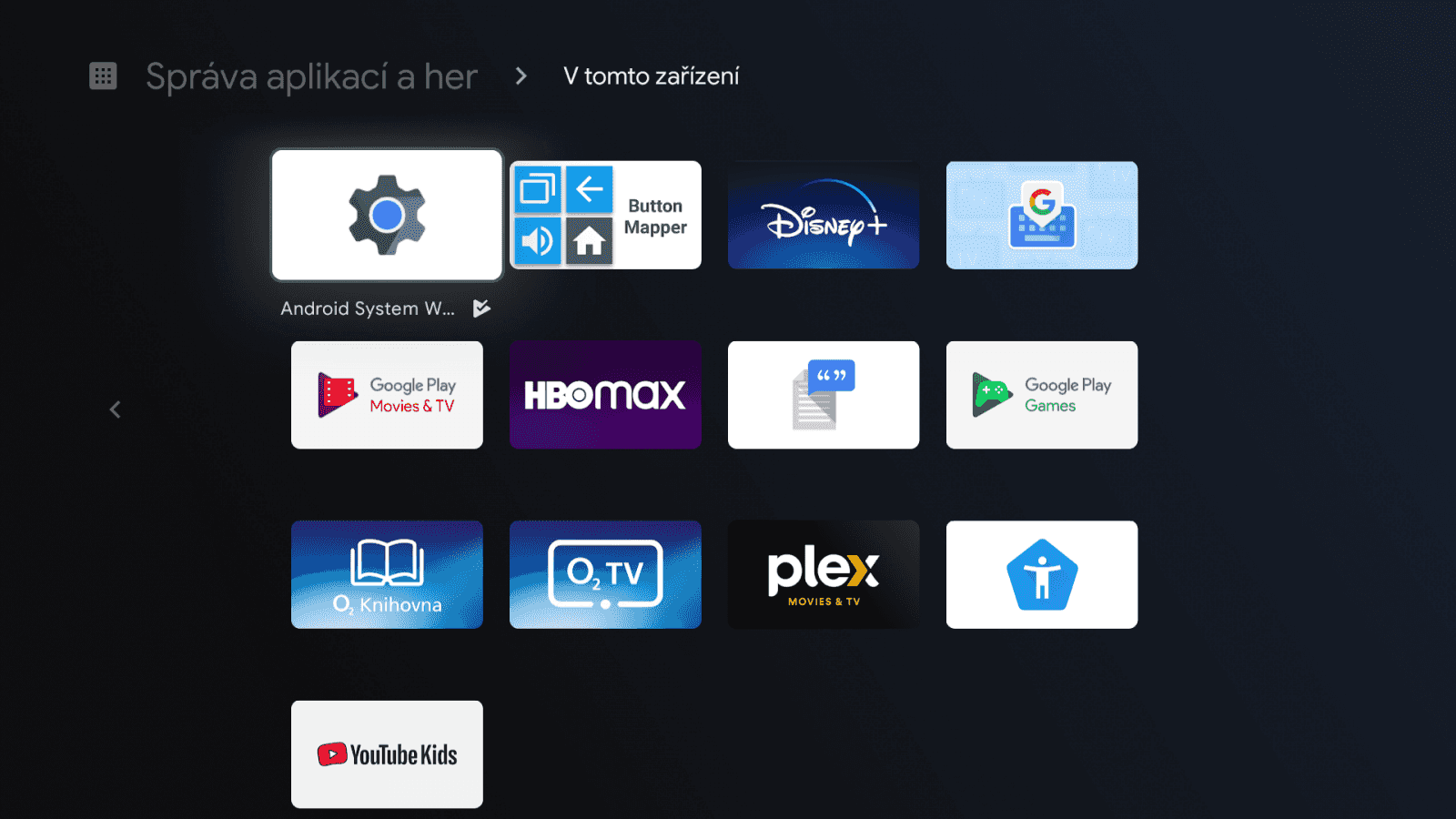 Android na O2 TV