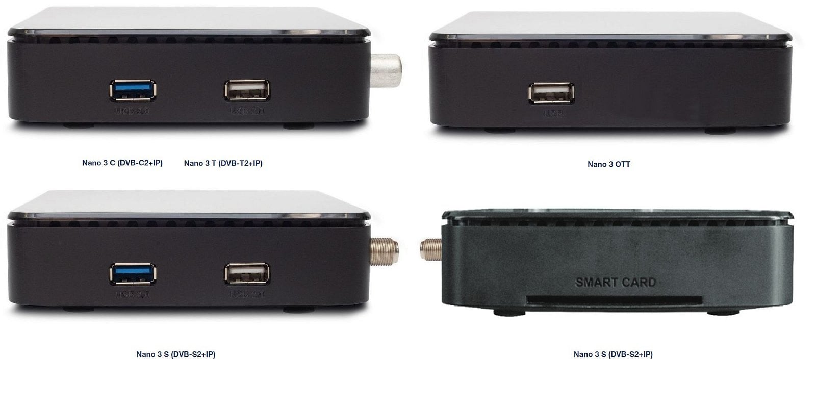 Řada Nano 3 – postranní panely