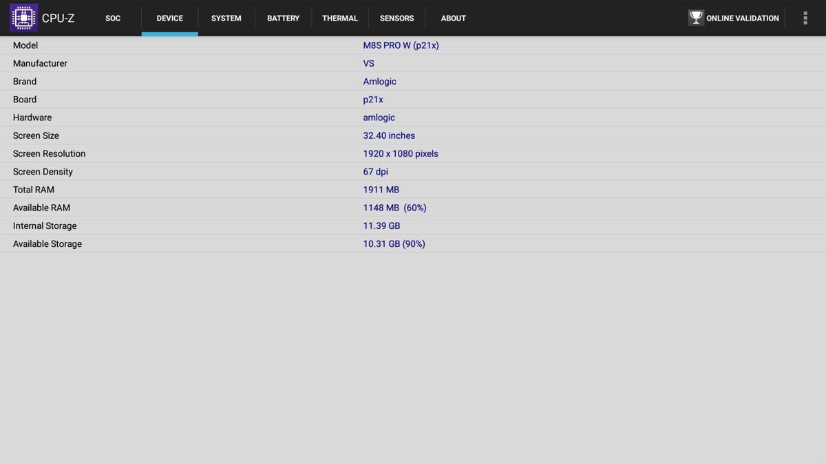 CPU - Z a AnTuTu