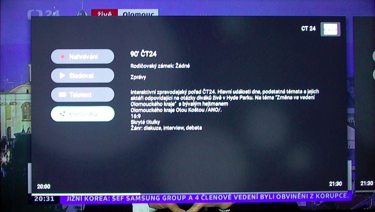 Philips 43PUS6501 - EPG