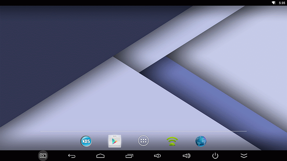 Evolveo Android Box Q5 4K - domácí obrazovka a aplikace