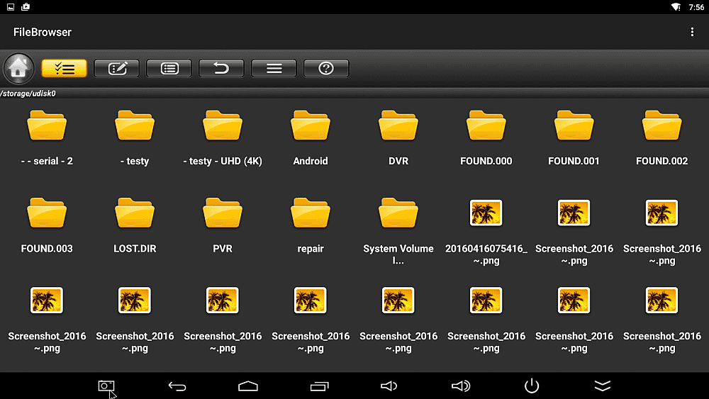 Evolveo Android Box Q5 4K - domácí obrazovka a aplikace